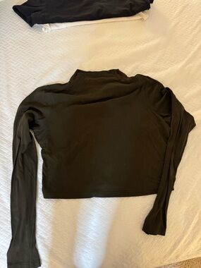 Lululemon align mock neck long sleeve shirt - green